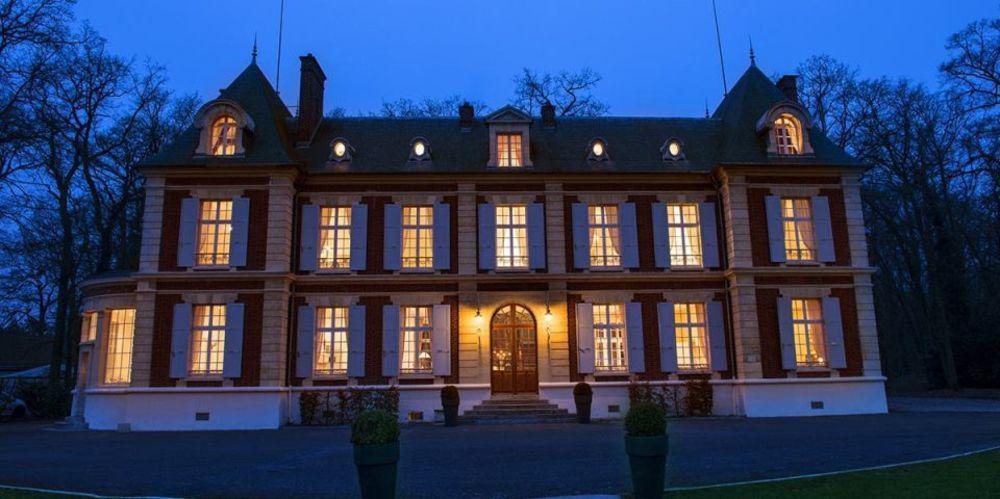 Hôtel Château de l'Hermitage Pontoise Exterior foto