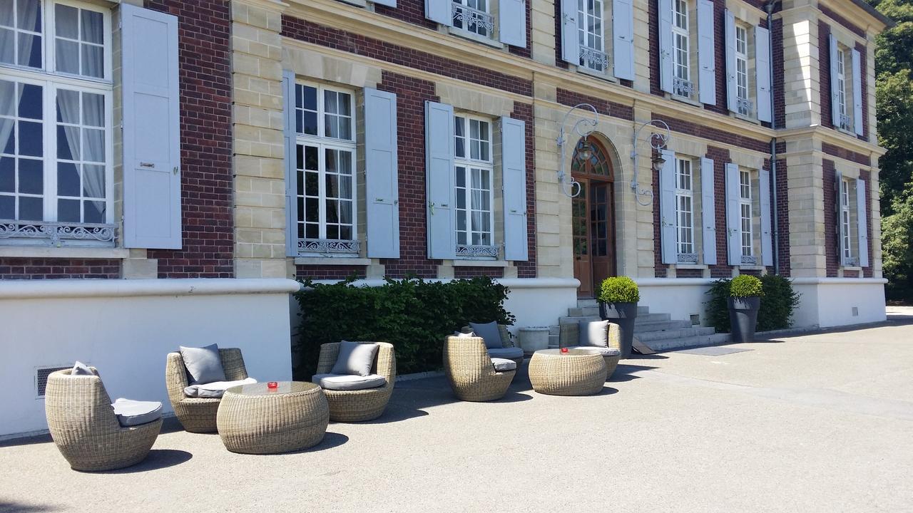 Hôtel Château de l'Hermitage Pontoise Exterior foto